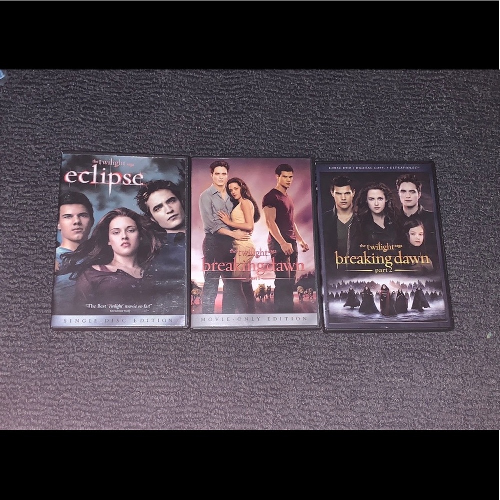 Twilight dvds